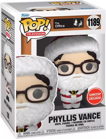 Figurine Funko Pop The Office #1189 Phyllis Vance en Père Noël