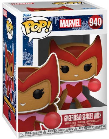 Figurine Funko Pop Marvel Comics #940 Sorcière rouge en pain d'épices