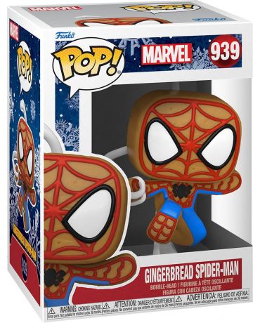 Figurine Funko Pop Marvel Comics #939 Spider-Man en pain d'épices