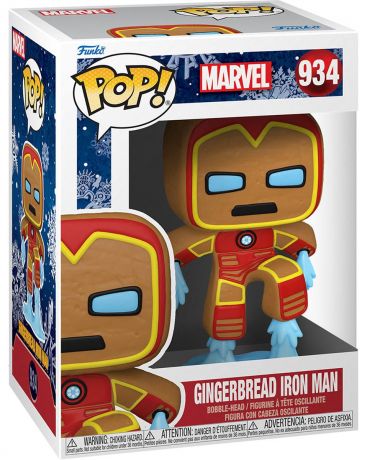 Figurine Funko Pop Marvel Comics #934 Iron Man Pain d'épices