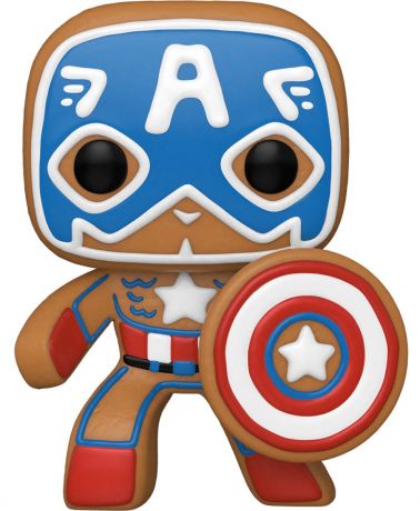 Figurine Funko Pop Marvel Comics #933 Captain America Pain d'épices