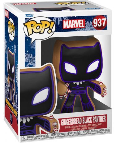 Figurine Funko Pop Marvel Comics #937 Black Panther Pain d'épices