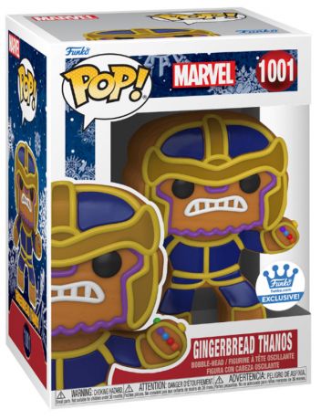 Figurine Funko Pop Marvel Comics #1001 Thanos pain d'épices