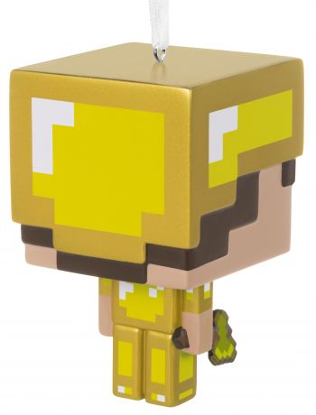 Figurine Pop Minecraft pas cher : Steve - Or - Décoration Noël