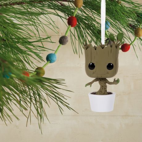 Figurine Funko Pop Marvel Comics Groot - Décoration Noël