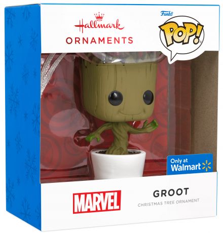 Figurine Funko Pop Marvel Comics Groot - Décoration Noël