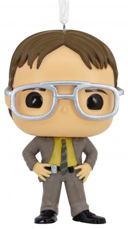 Figurine Funko Pop The Office Dwight Schrute - Décoration Noël