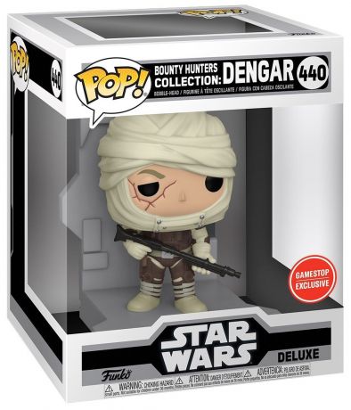 Figurine Funko Pop Star Wars 5 : L'Empire Contre-Attaque #440 Bounty Hunters Collection : Dengar