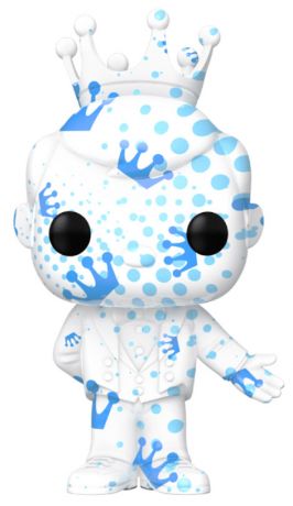 Figurine Funko Pop Freddy Funko Freddy Funko Bleu et Blanc 