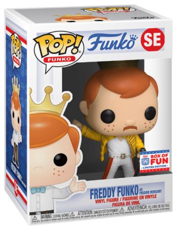Figurine Funko Pop Freddy Funko Freddy Funko en Freddie Mercury