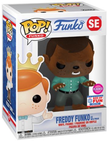 Figurine Funko Pop Freddy Funko Freddy Funko en loup-garou - Flocked