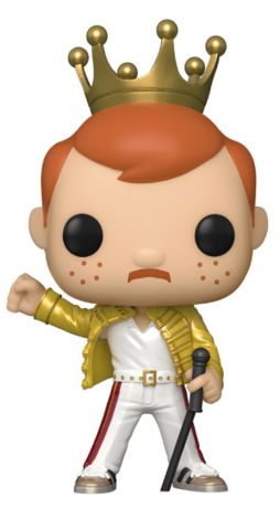 Figurine Funko Pop Freddy Funko Freddy Funko en Freddie Mercury - Métallique