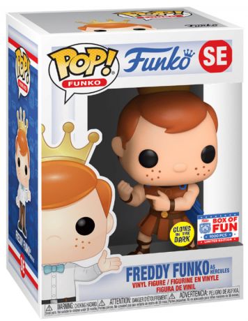 Figurine Funko Pop Freddy Funko Freddy Funko en Hercule - Glow in the Dark
