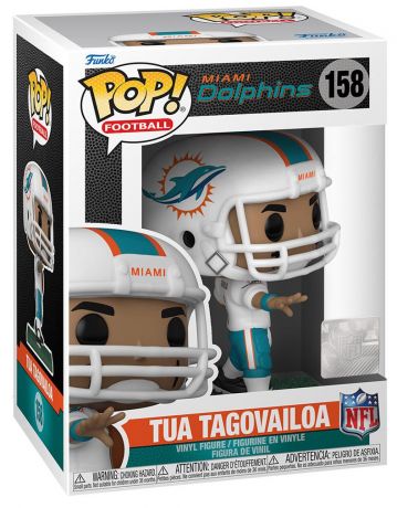 Figurine Funko Pop NFL #158 Tua Tagovailoa - Dolphins
