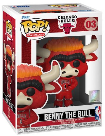 Figurine Funko Pop NBA #03 Benny The Bull - Chicago