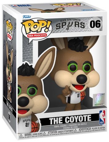 Figurine Funko Pop NBA #06 The Coyote - San Antonio