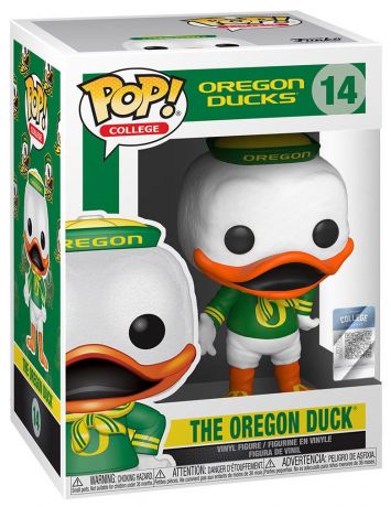 Figurine Funko Pop NFL #14 Uni of Oregon - The Oregon Duck