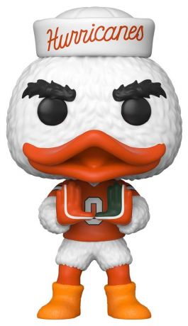 Figurine Funko Pop NFL #12 Uni of Miami - Sebastian the Ibis