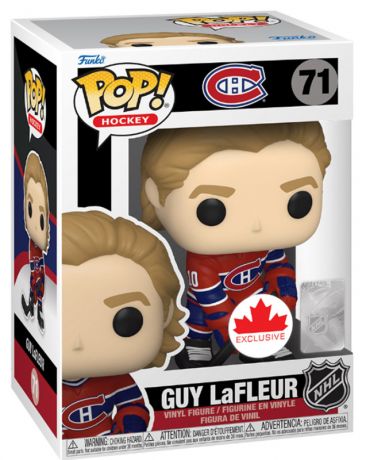 Figurine Funko Pop LNH: Ligue Nationale de Hockey #71 Guy LaFleur