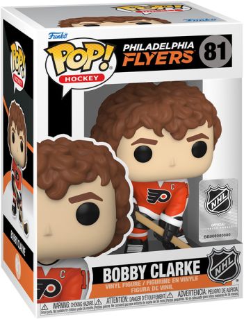 Figurine Funko Pop LNH: Ligue Nationale de Hockey #81 Bobby Clarke (Flyers)