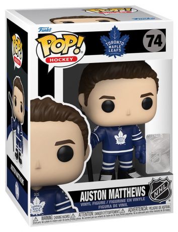 Figurine Funko Pop LNH: Ligue Nationale de Hockey #74 Auston Matthews - Maple Leafs