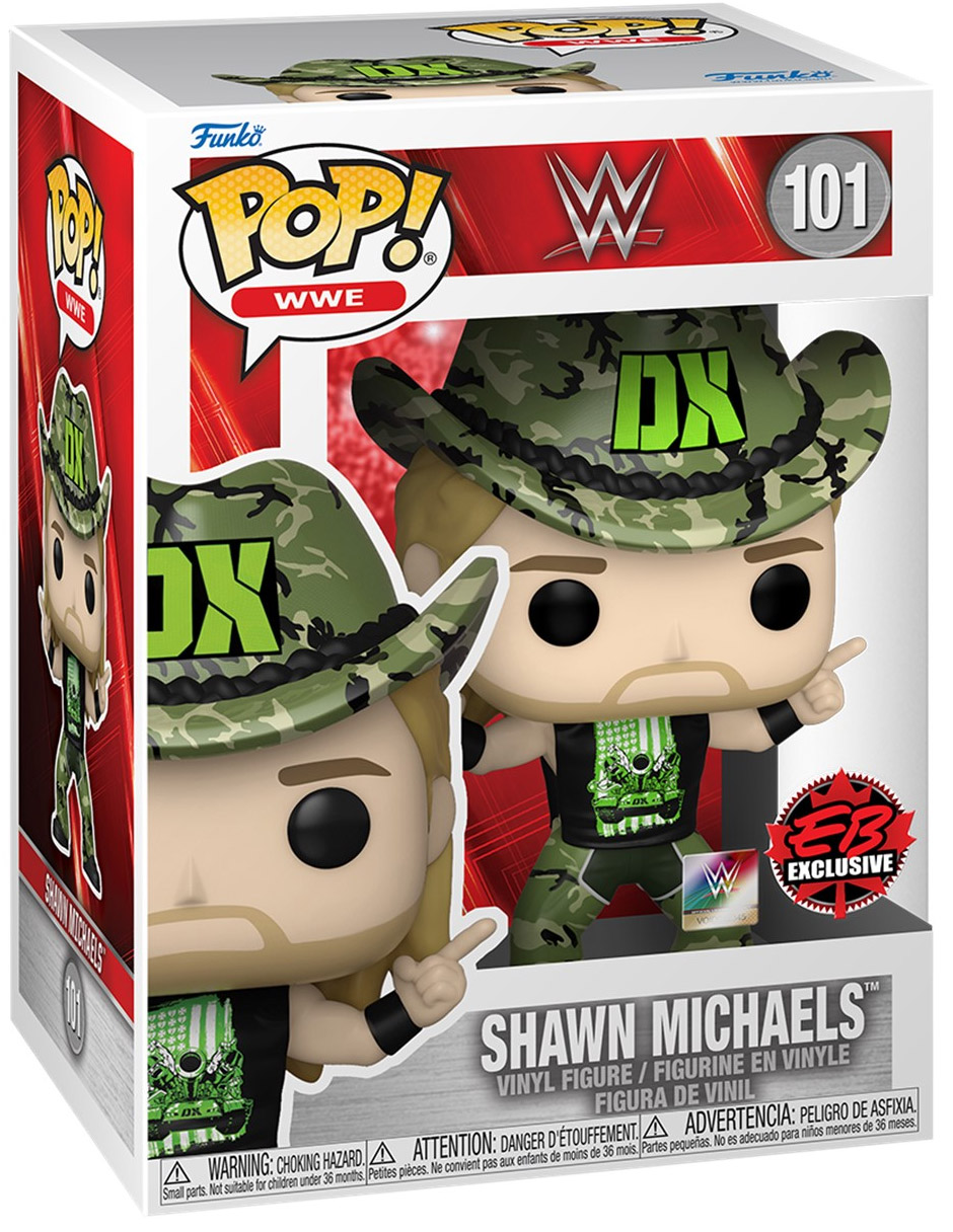 Funko Pop! WWE Shawn Michaels DX - Survivor Series 09 - Figurine Neuve