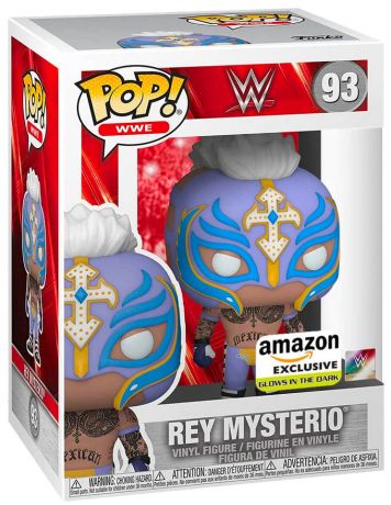 Figurine Funko Pop WWE #93 Rey Mysterio - Glow in the Dark