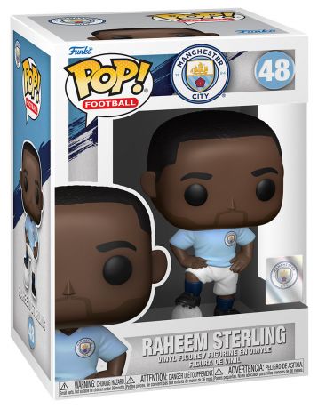 Figurine Funko Pop FIFA / Football #48 Raheem Sterling - Manchester City