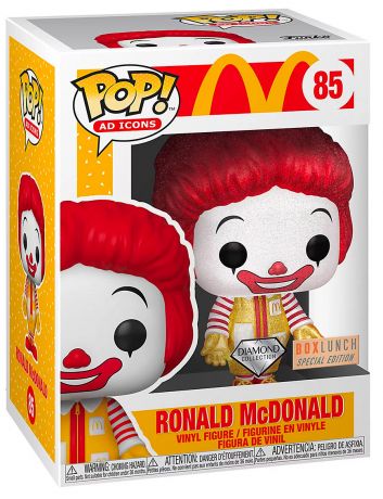 Figurine Funko Pop McDonald's #85 Ronald McDonald - Diamant 