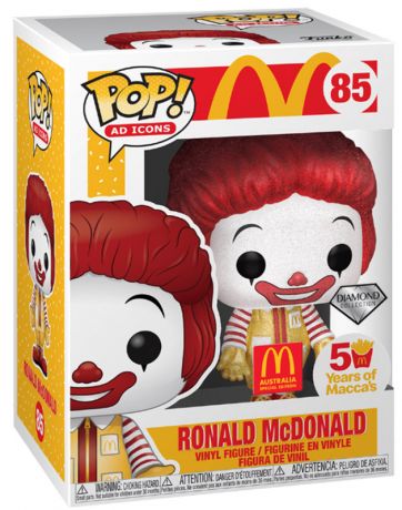 Figurine Funko Pop McDonald's #85 Ronald McDonald - Diamant 