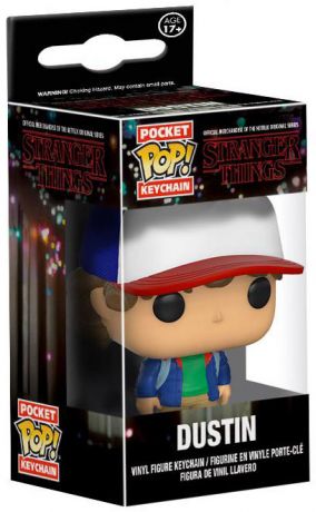 Figurine Funko Pop Stranger Things Dustin - Porte-clés