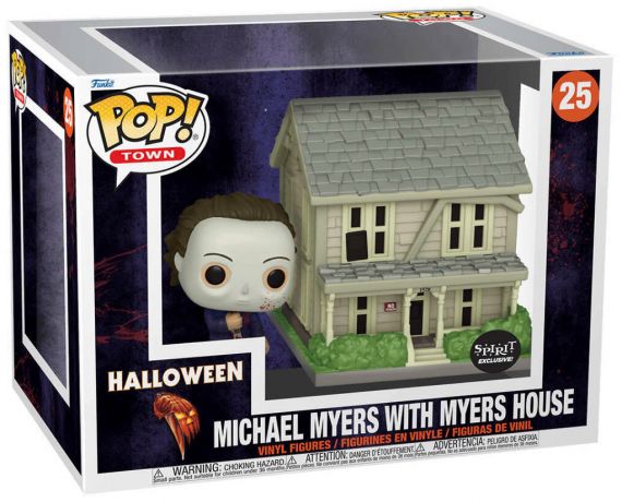 Figurine Funko Pop Halloween #25 Michael Myers avec la maison Myers