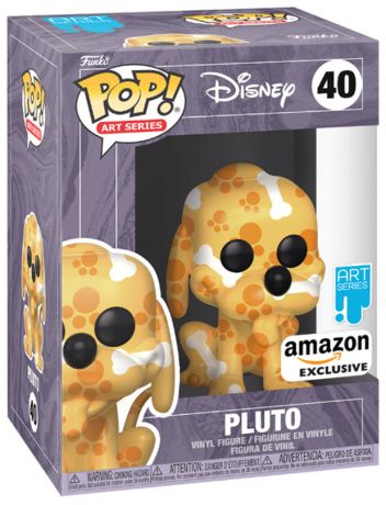 Figurine Funko Pop Mickey Mouse [Disney] #40 Pluto - Art Series
