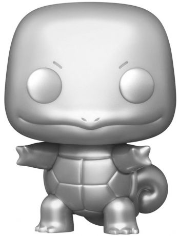 Figurine Funko Pop Pokémon #504 Carapuce - Argent