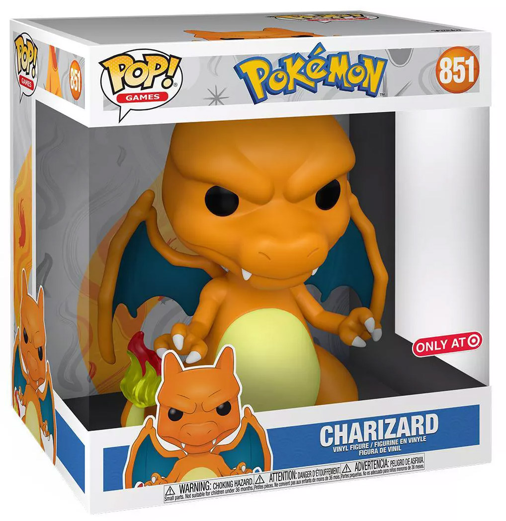 Figurine Pop Pokémon #851 pas cher : Dracaufeu - 25 cm