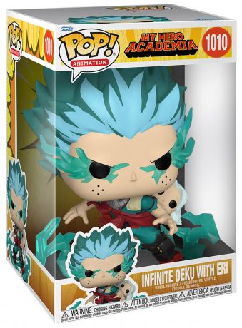 Figurine Funko Pop My Hero Academia #1010 Infinite Deku avec Eri - 25 cm