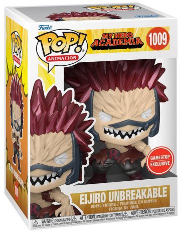 Figurine Funko Pop My Hero Academia #1009 Eijiro Unbreakable - Métallique 