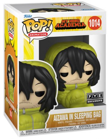 Figurine Funko Pop My Hero Academia #1014 Aizawa dans sac de couchage