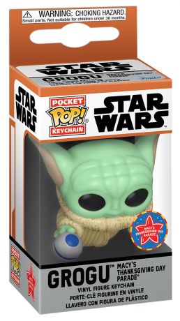 Figurine Funko Pop Star Wars : Le Mandalorien Grogu avec Control Knob - Porte clés