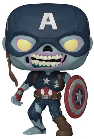 Figurine Funko Pop Marvel What If...? #941 Zombie Captain America