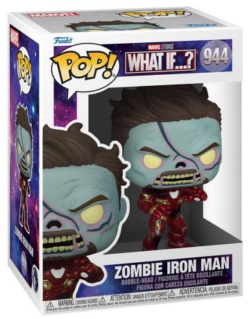 Figurine Funko Pop Marvel What If...? #944 Zombie Iron Man