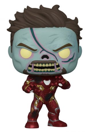 Figurine Funko Pop Marvel What If...? #944 Zombie Iron Man
