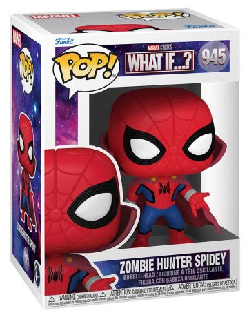 Figurine Funko Pop Marvel What If...? #945 Zombie Hunter Spidey