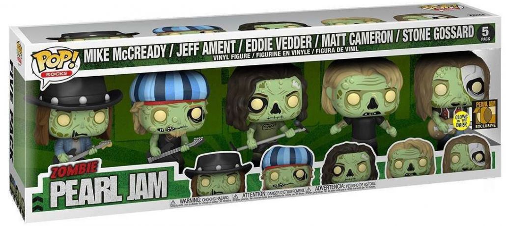 Figurine Funko Pop Pearl Jam Pearl Jam Zombie - Pack