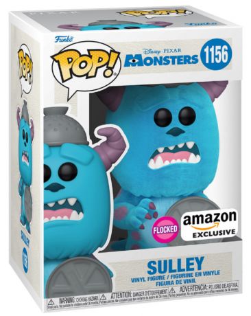 Figurine Funko Pop Monstres et Compagnie [Disney] #1156 Sulli avec couvercle - Flocked