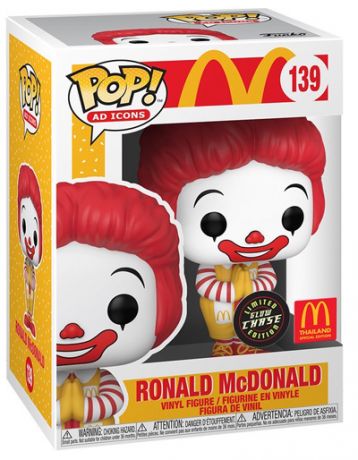 Figurine Funko Pop McDonald's #139 Ronald McDonald [Chase]