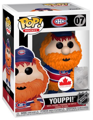 Figurine Funko Pop LNH: Ligue Nationale de Hockey #07 Youppi