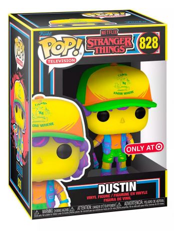 Figurine Funko Pop Stranger Things #828 Dustin - Black Light