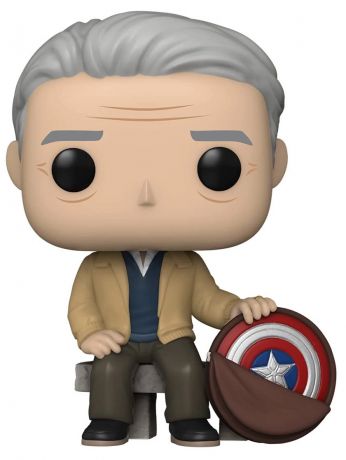 Figurine Funko Pop Avengers : Endgame [Marvel] #915  Le vieil homme steve