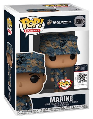 Figurine Funko Pop U.S Army Marine Femme